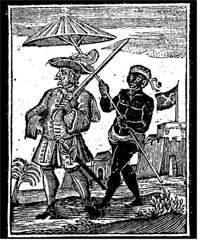 Picture Of Famous Pirate Henry Every And Slave