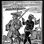 Picture Of Famous Pirate Henry Every And Slave
